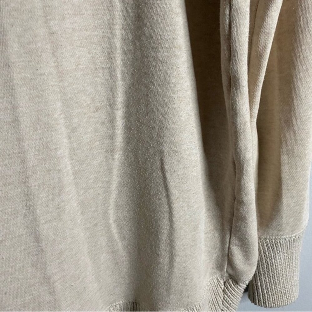 Aerie Women's Cream Open Front Knit Sweater Cardigan - Picture 9 of 9